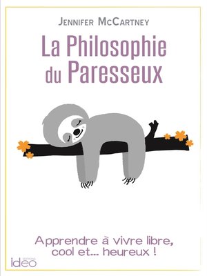 cover image of La petite philosophie du paresseux